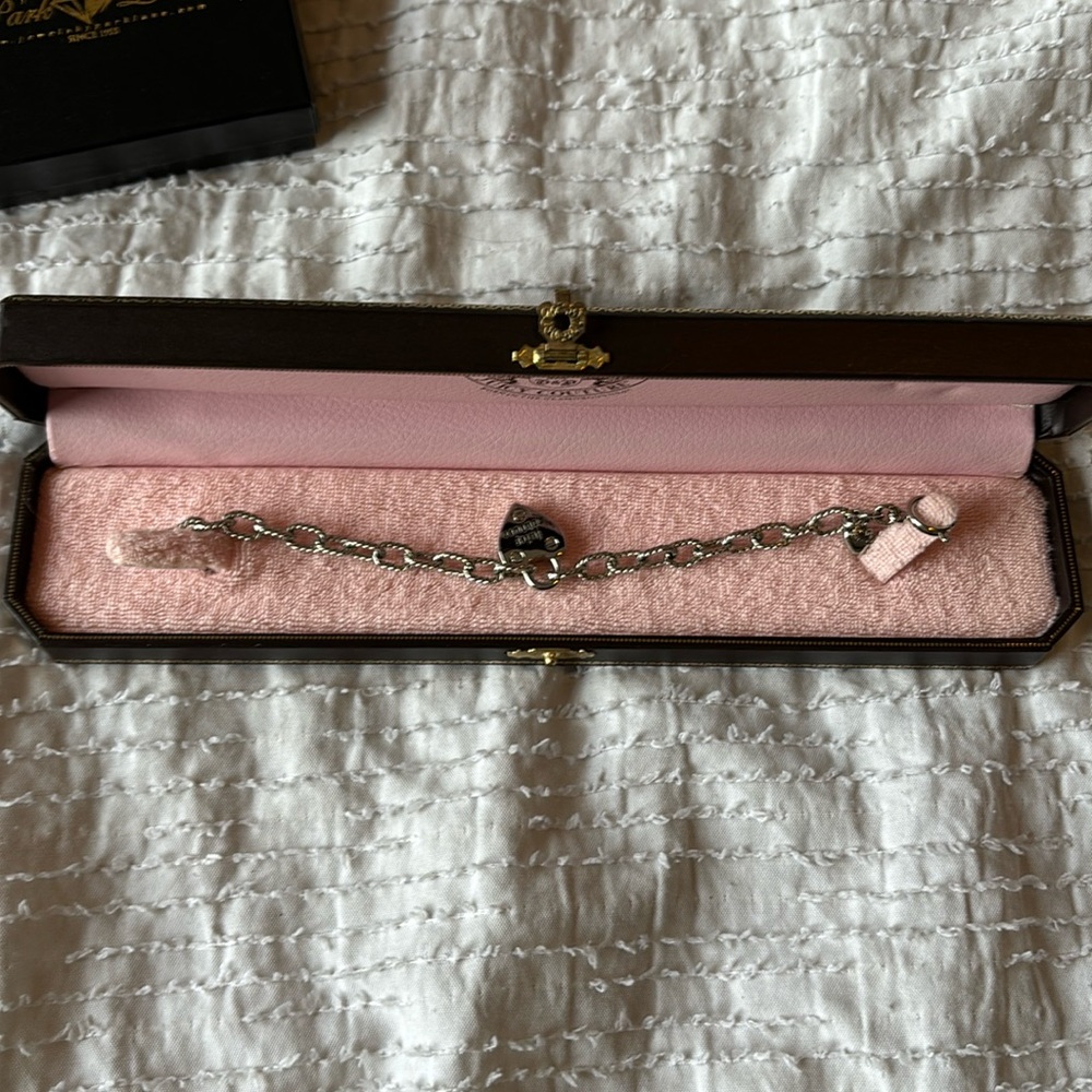 Juicy couture charm bracelet